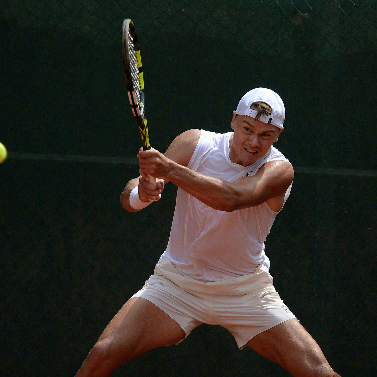 Signed practice Shorts, White #1