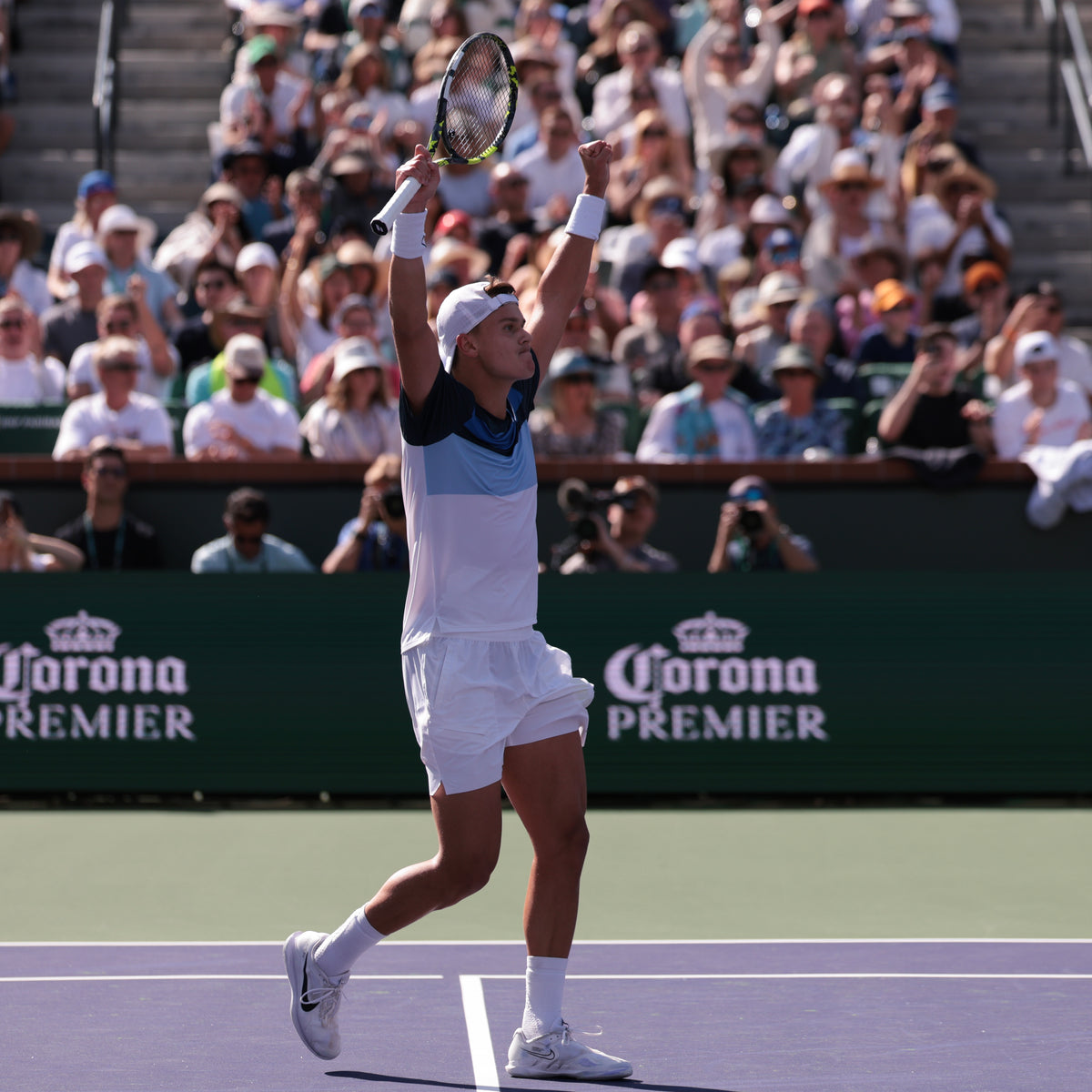 Signed and match worn. Indian Wells complete match outfit