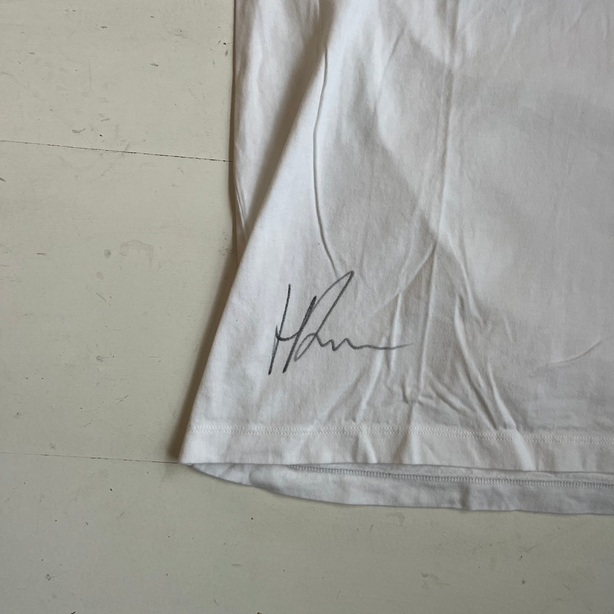 Signed practice T-shirt