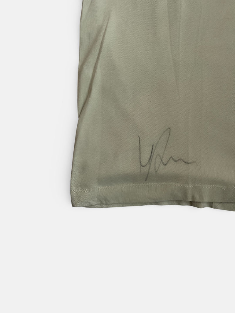 Signed Wimbledon practice shirt