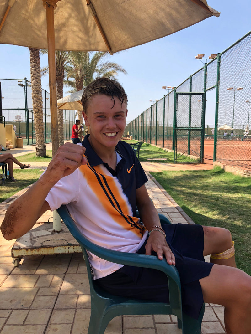 Match outfit First ITF junior grade 2 title 2018