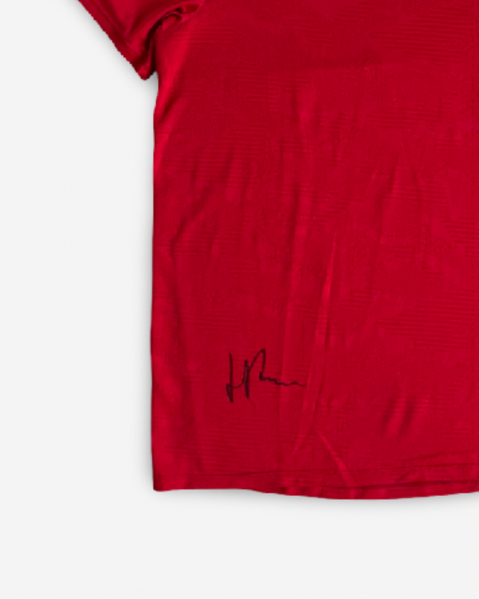 Davis Cup practice shirt  , signed