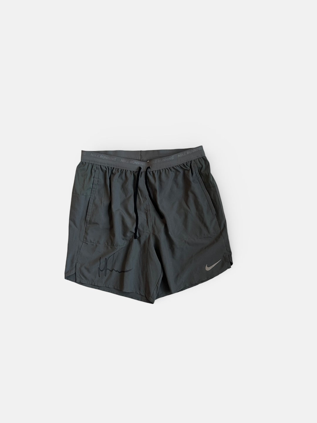 Signed running shorts