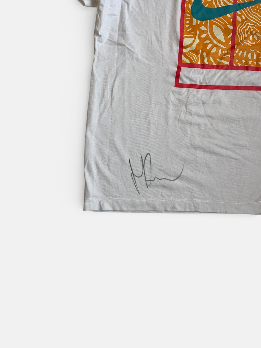 Signed classic Nike court practice shirt