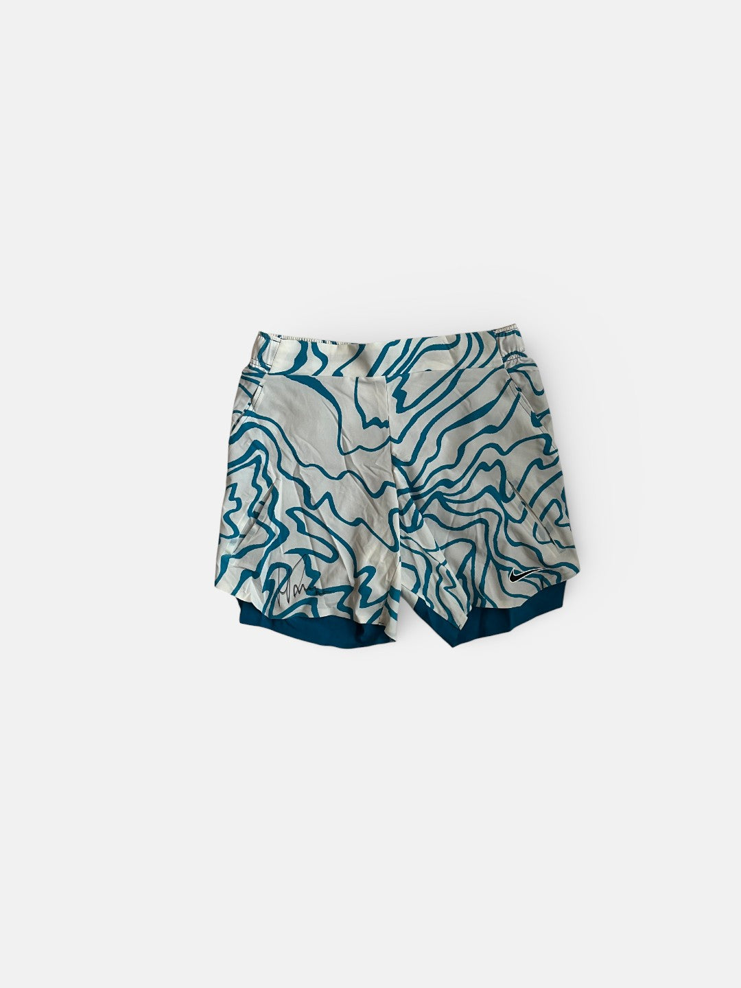 Iconic signed match shorts AO