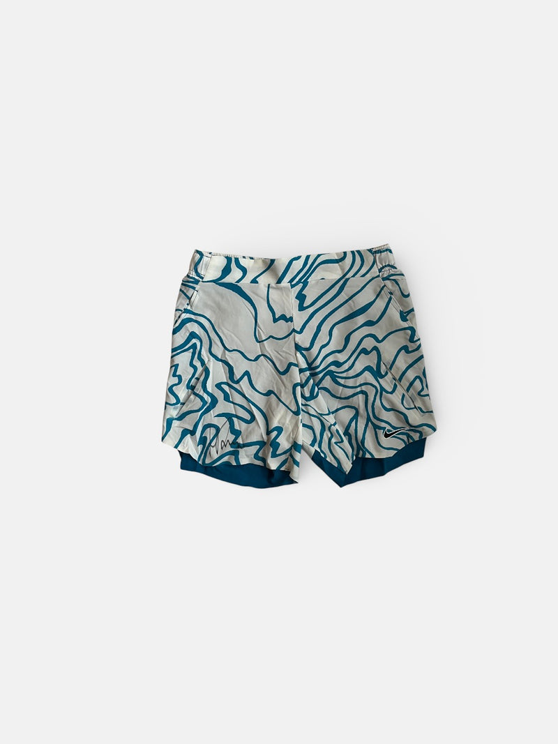 Iconic signed match shorts AO