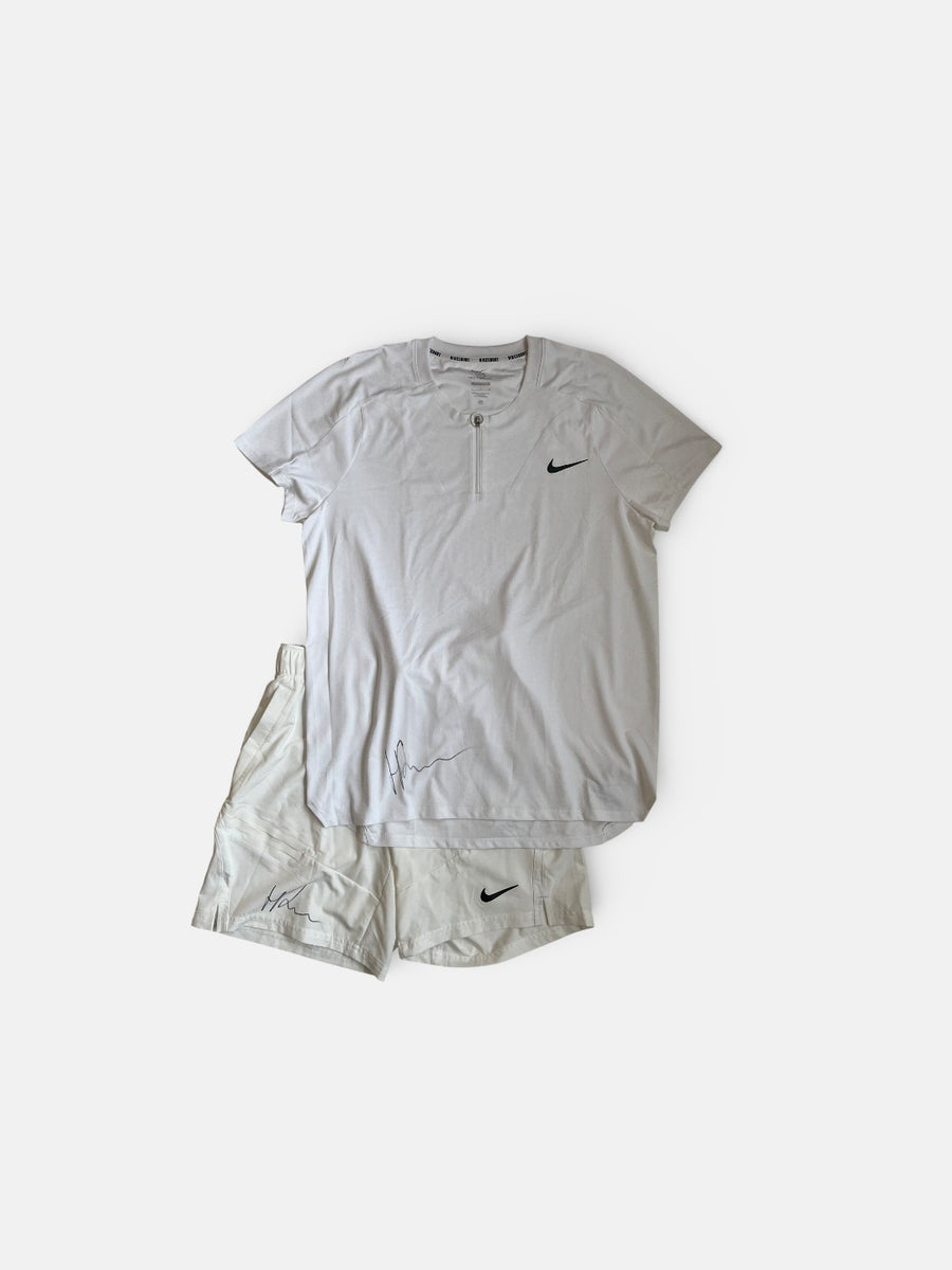 Signed Wimbledon match outfit