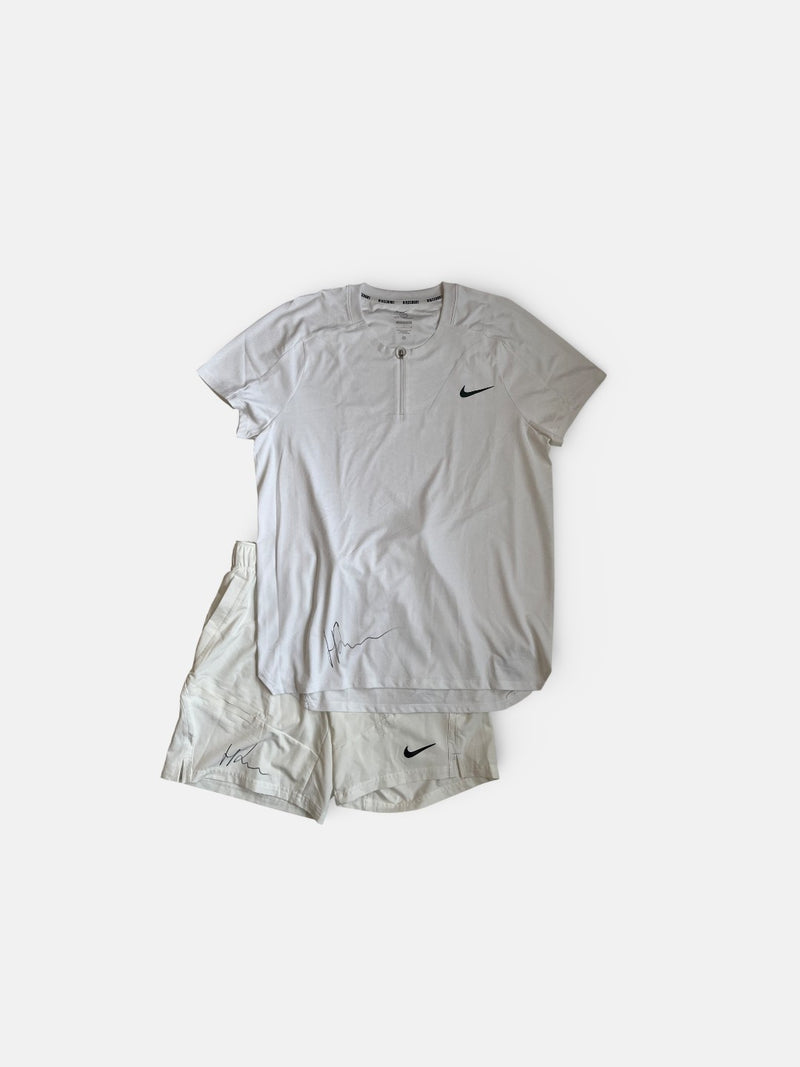 Signed Wimbledon match outfit