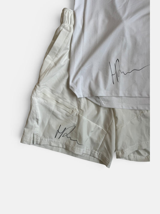 Signed Wimbledon match outfit