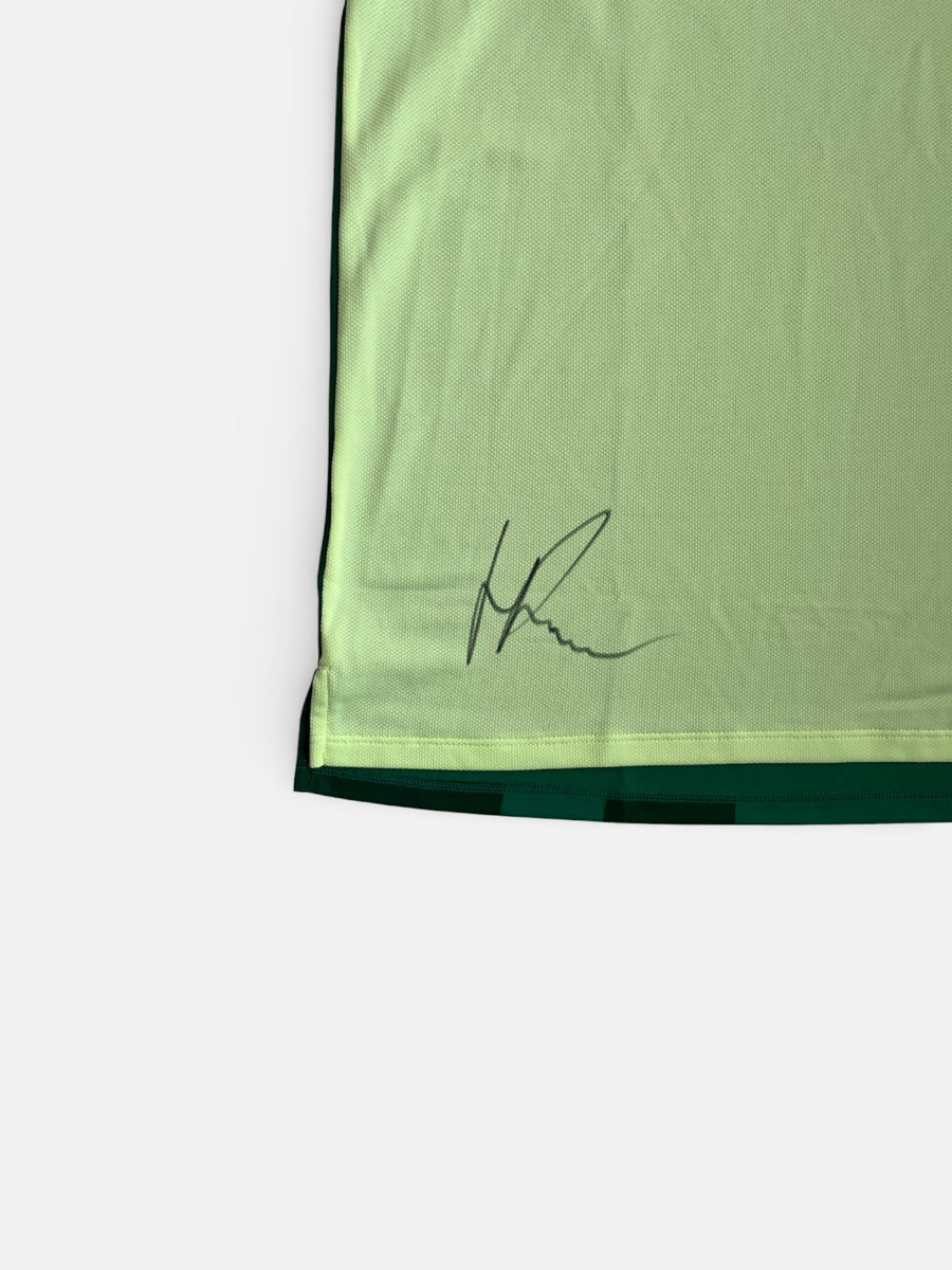 Signed match T-shirt with striped back