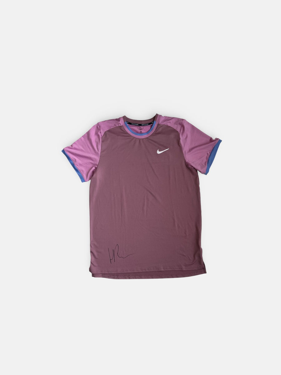 Signed Paris Masters match t-shirt