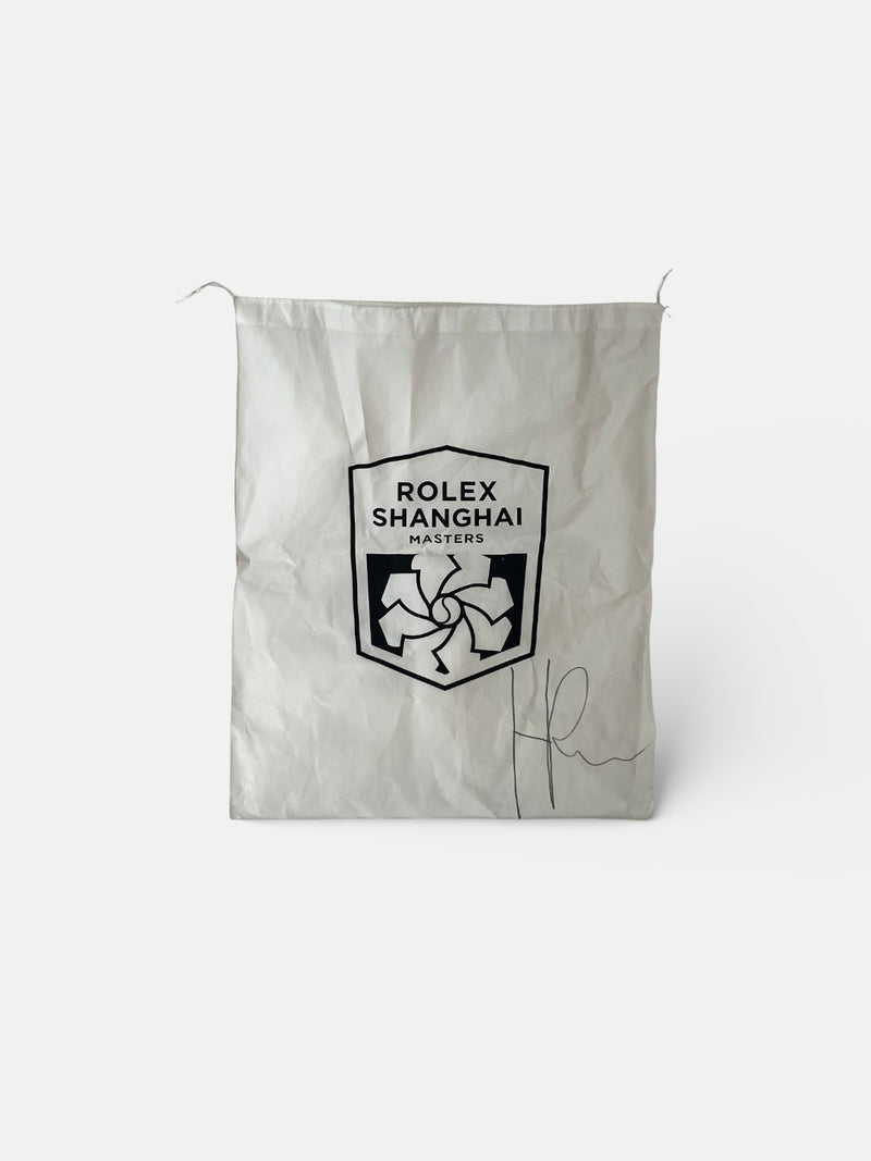 Signed laundry bag Shaghai Masters
