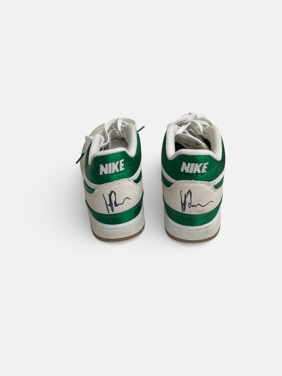 Signed McEnroe sneakers, white/green
