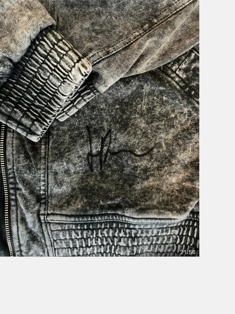 Signed stone-washed Jacket, US Open Collection