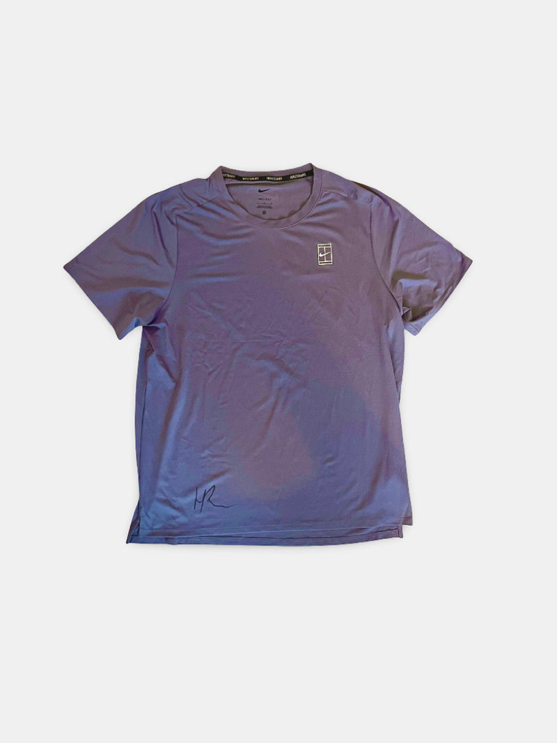 Signed Match Shirt Purple-Blue