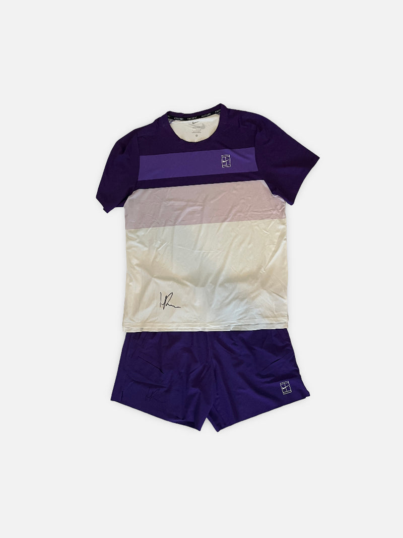 Signed Match outfit Purple/White