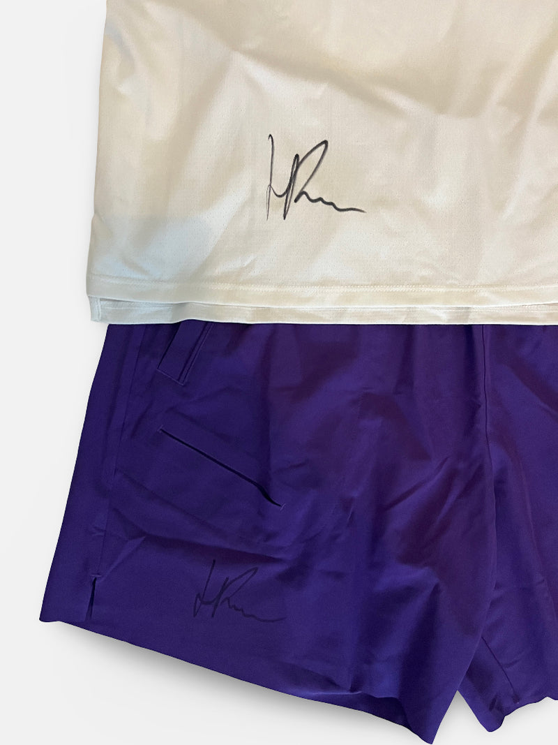 Signed Match outfit Purple/White