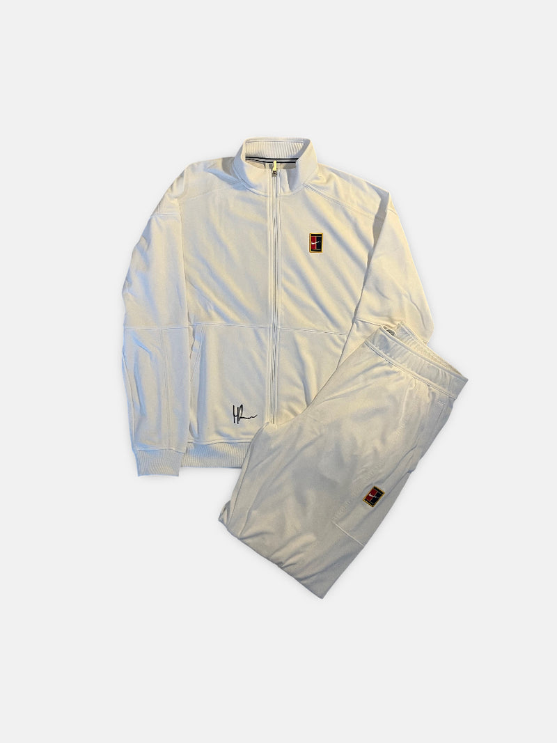 Signed White track suite, Wimbledon