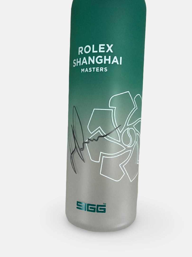 Signed drink bottle , Rolex Shanghai Master bottel #1