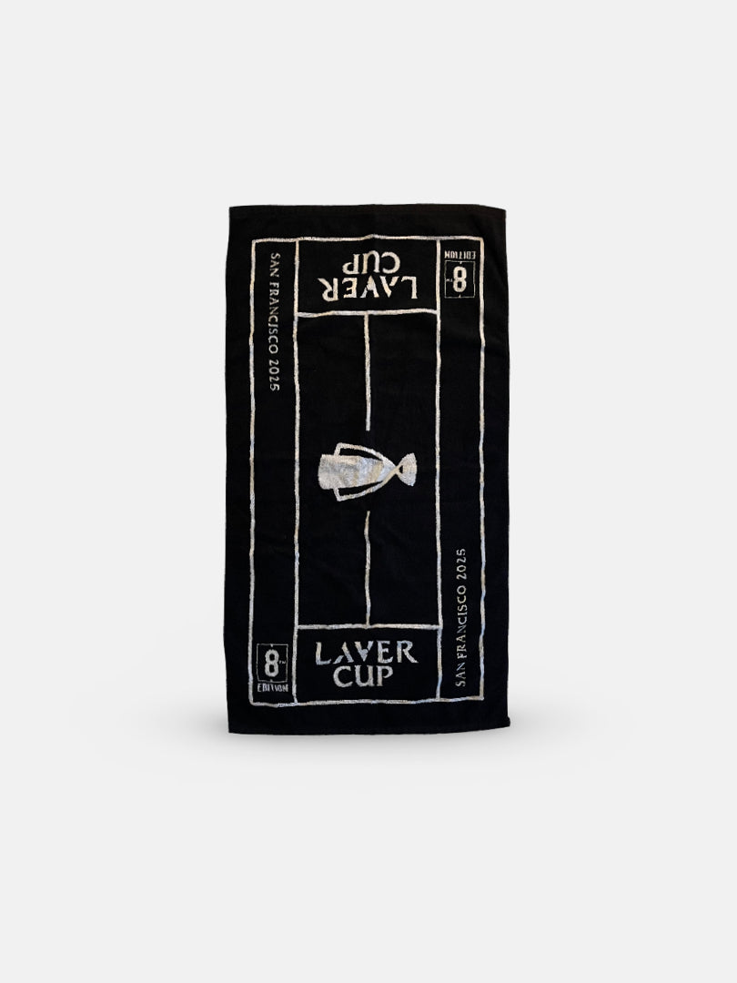 Signed match towel, LAVER Cup 2025 #1