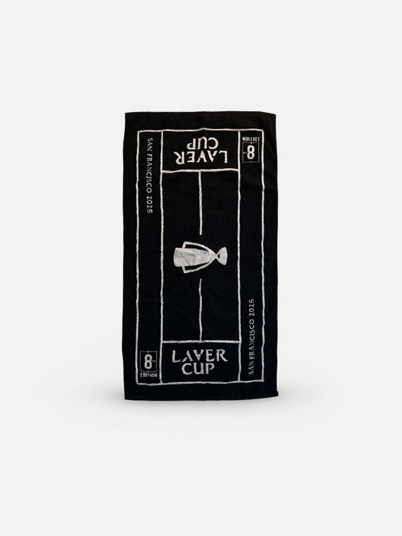 Signed match towel, LAVER Cup 2025 #1