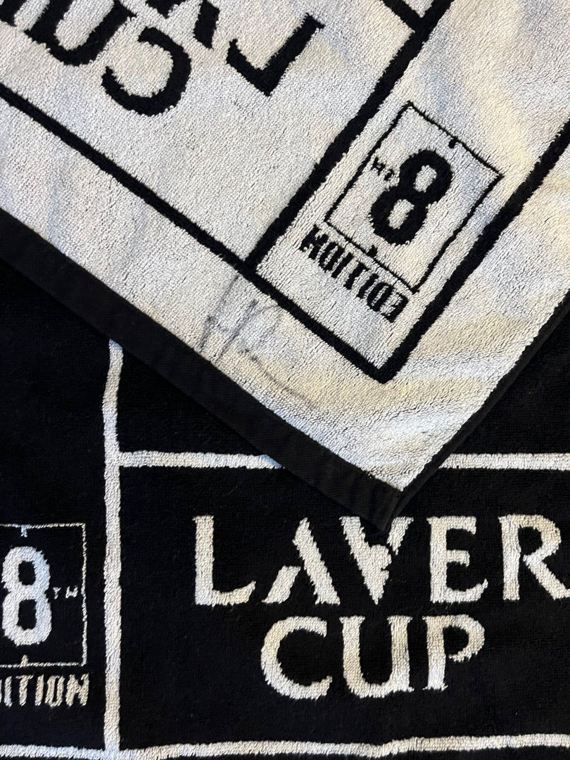 Signed match used towel, LAVER Cup 2025 #2