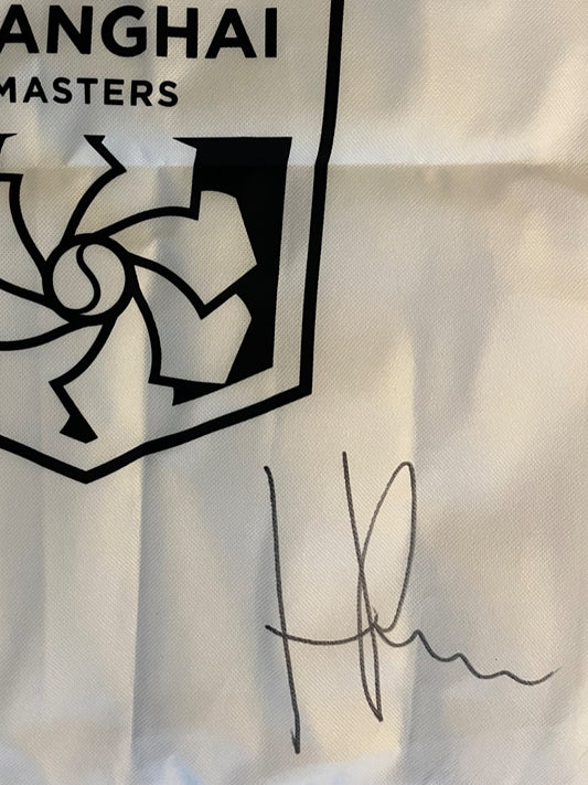 Signed Rolex Shanghai Master official player laundry bag