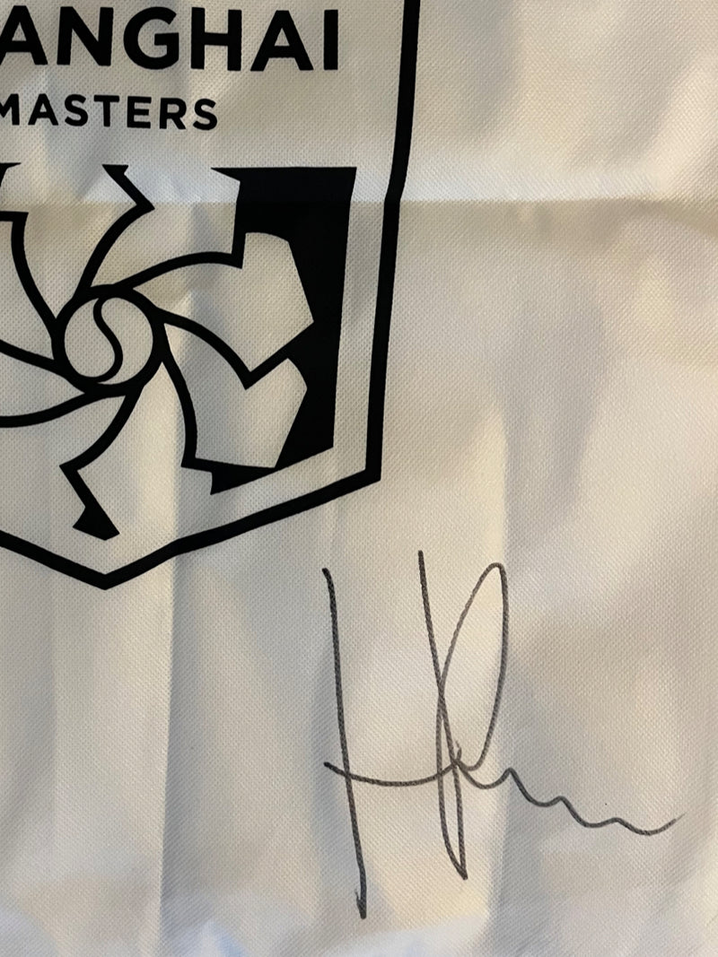 Signed Rolex Shanghai Master official player laundry bag