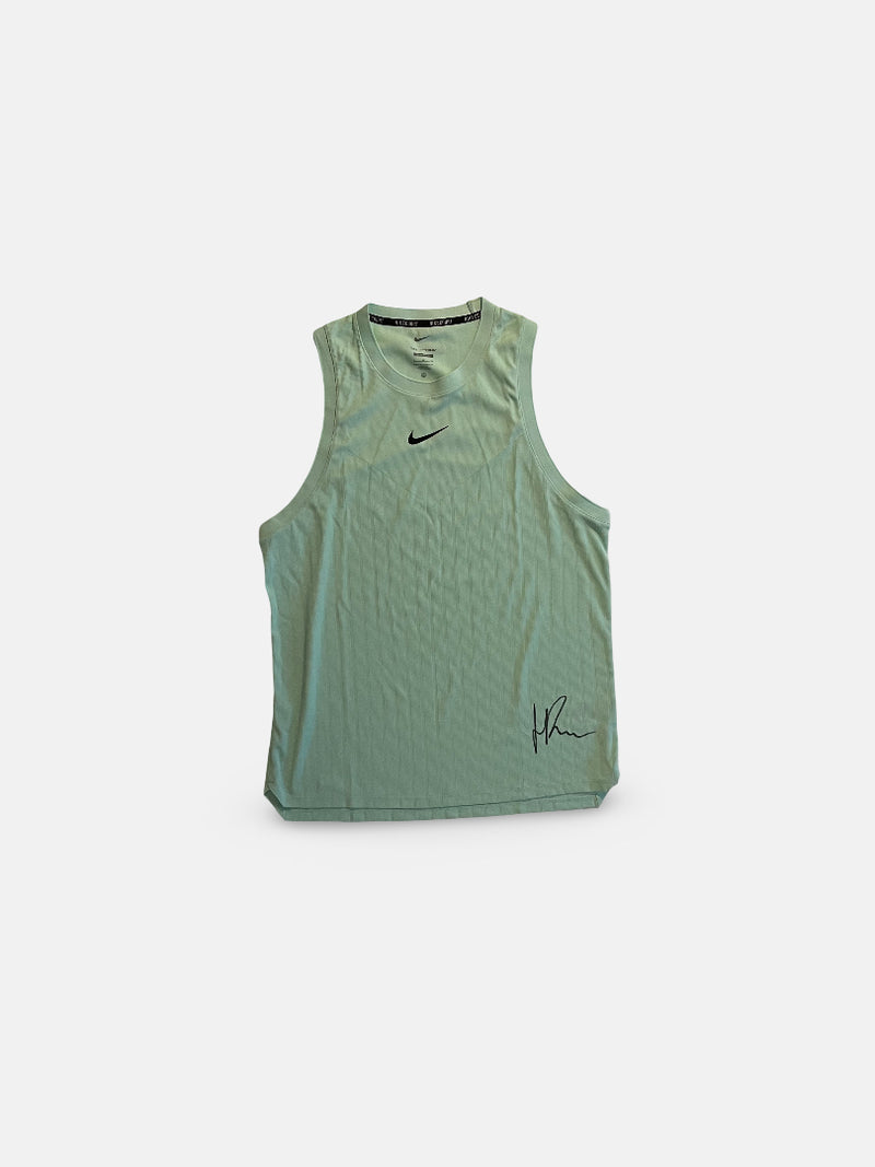 Signed match shirt, sleeveless,mint green #2