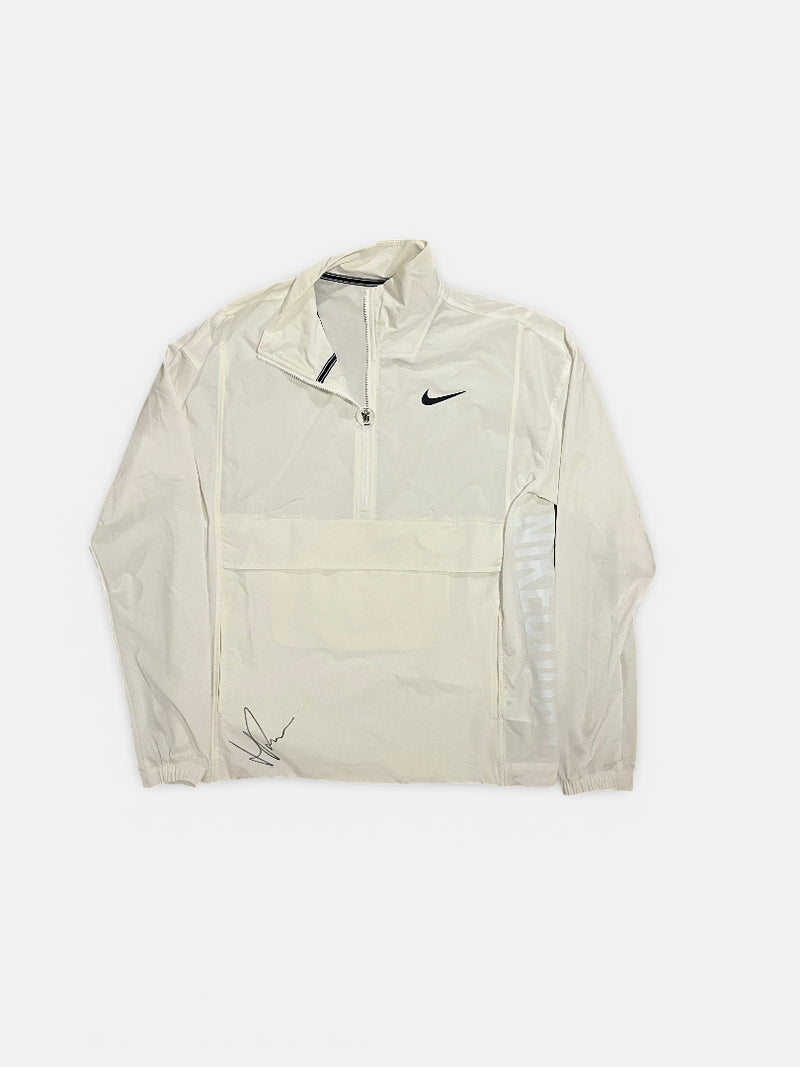 Signed white parka/jacket