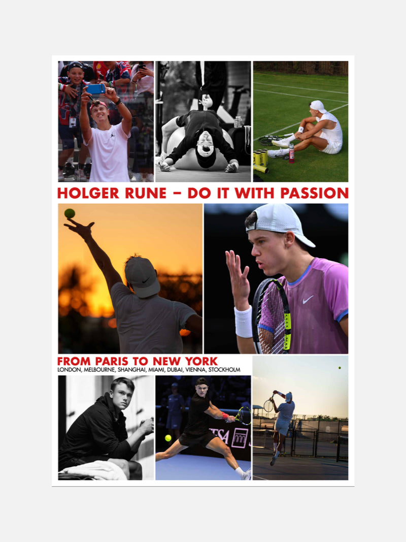 Tennis Poster - Do it with Passion