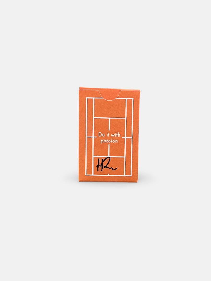 Signed Playing Cards Clay