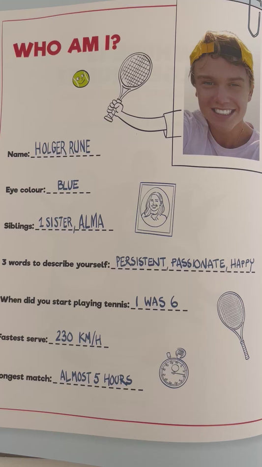 April offer 🎾 Grand Slam Search & Find book, unsigned