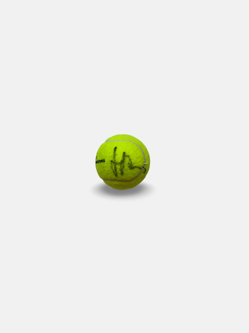 Signed tennis ball, Rolex Shanghai masters