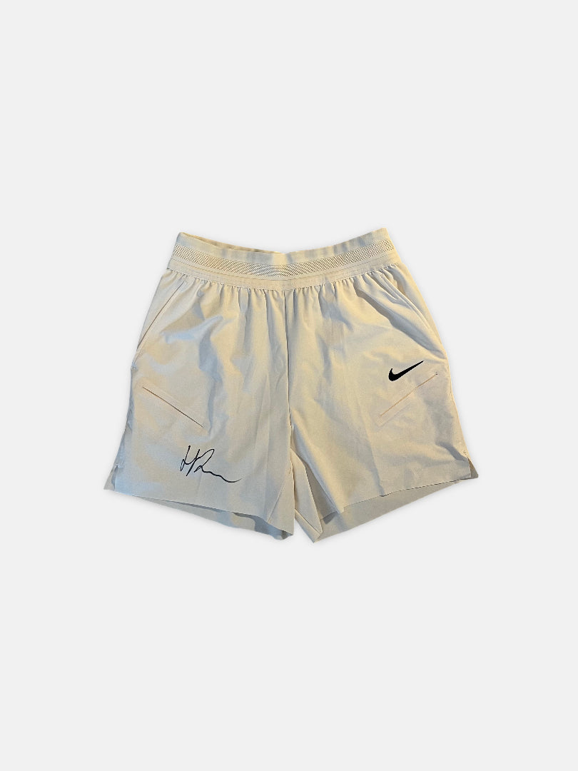 Signed practice Shorts, White #1