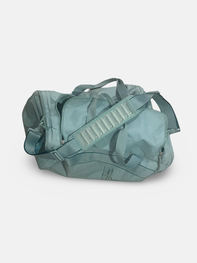 Signed Bag, mint green, used at Nitto Atp Finals