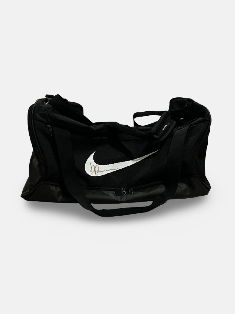 Signed Bag, multiple use, tournaments and travel, navy blue