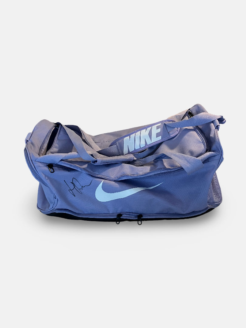 Signed Bag, soft purple, used at several tournaments